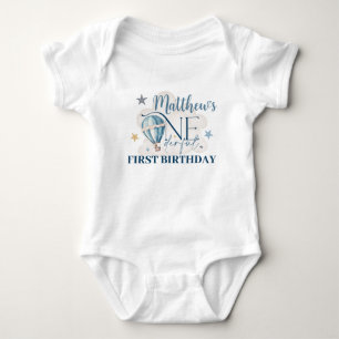 Bear in einem Balloon Baby Jersey Bodysuit Strampler