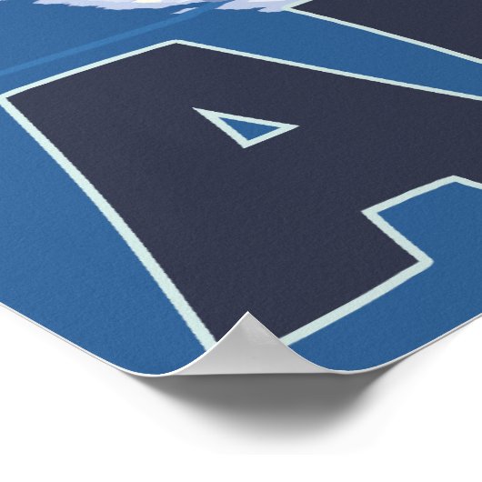 Bear in Moonlight - Dawson, Alaska Poster (Ecke)