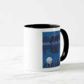 Bear in Moonlight - Fairbanks, Alaska Tasse (VorderseiteRechts)