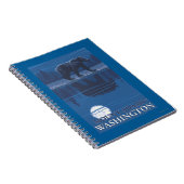 Bear in Moonlight - Mount Adams, Washington Notizblock (Rechte Seite)