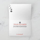 BEAR-ING GIFTS Chow & Teddybear PERSONALIZE Karte (Innenseite)