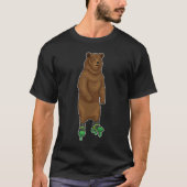 Bear Inline Skaten Roller Skate T-Shirt (Vorderseite)