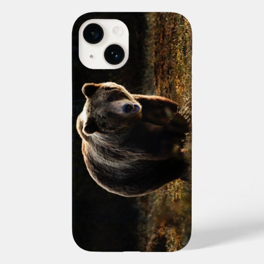 Bear iPhone 14 Case (Rückseite)
