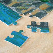 Bear Island Leuchtturm-Gemälde Puzzle (Seite)