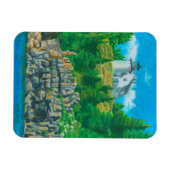 Bear Island Light Painting Flexible Magnet (Horizontal)