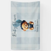 Bear Jean Baby Shower Horizontal Banner (Vertikal)