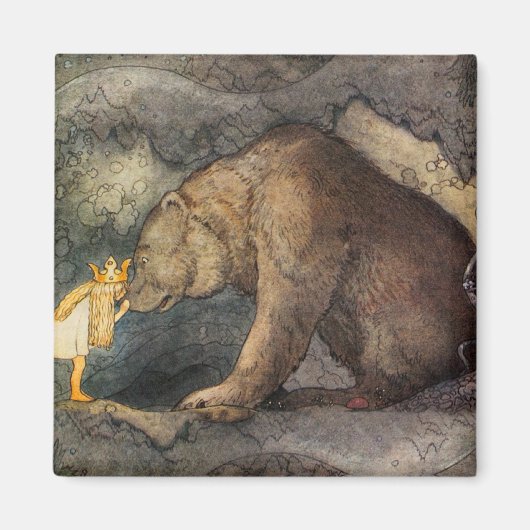 Bear Kiss Magnet (Vorne)