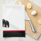 Bear Kitchen Handtuch (Viertel Falte)