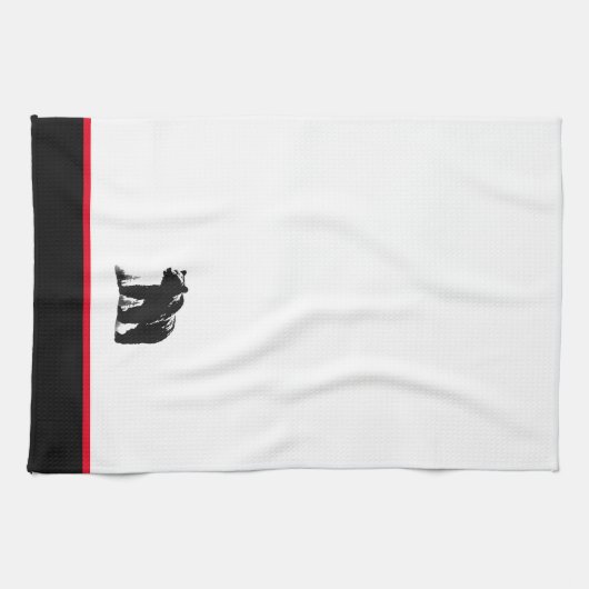 Bear Kitchen Handtuch (Horizontal)