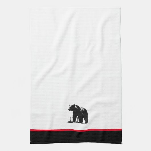 Bear Kitchen Handtuch (Vertikal)