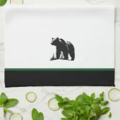 Bear Kitchen Handtuch (Gefaltet)
