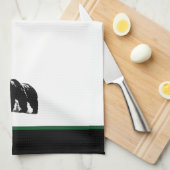 Bear Kitchen Handtuch (Viertel Falte)