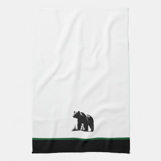 Bear Kitchen Handtuch (Vertikal)
