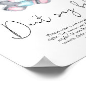 Bear Koala Sag nicht Baby Poster (Ecke)