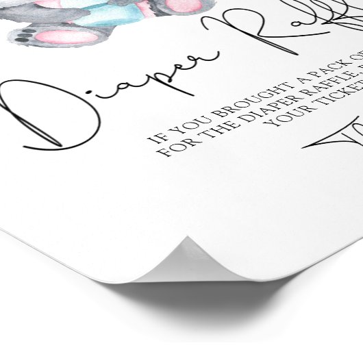 Bear Koala Windelraffinerie Poster (Ecke)