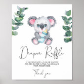 Bear Koala Windelraffinerie Poster (Vorne)