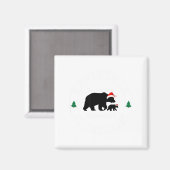 Bear Lair New Hampshire Christmas Magnet (Vorderseite/Rückseite)
