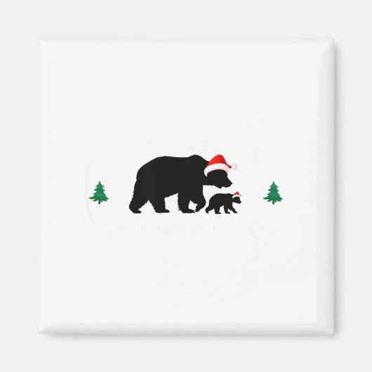 Bear Lair New Hampshire Christmas  Magnet (Vorne)