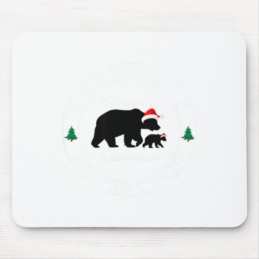 Bear Lair New Hampshire Christmas Mousepad (Vorne)
