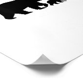 Bear Lair New Hampshire Christmas Poster (Ecke)