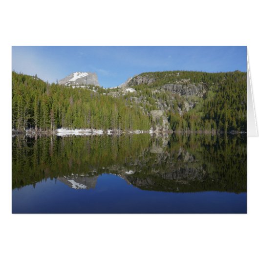 Bear Lake Reflection I (Vorderseite (Horizontal))