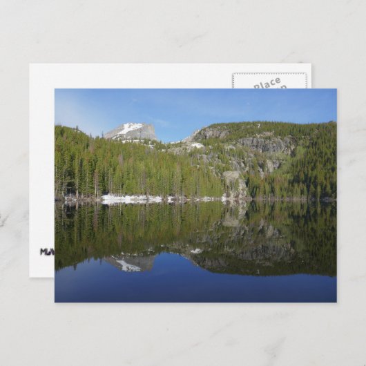 Bear Lake Reflection I Postkarte (Vorne/Hinten)