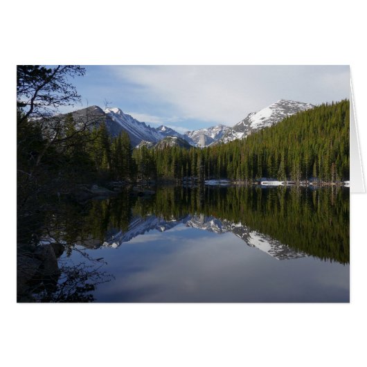 Bear Lake Reflection II (Vorderseite (Horizontal))