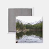 Bear Lake Rocky Mountain Nationalpark Magnet (Vorderseite/Rückseite)