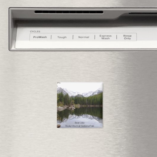 Bear Lake Rocky Mountain Nationalpark Magnet (In Situ (Geschirrspüler))