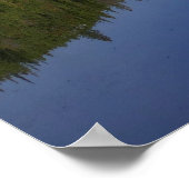 Bear Lake Spiegelung I Poster (Ecke)