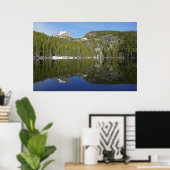 Bear Lake Spiegelung I Poster (Heimbüro)