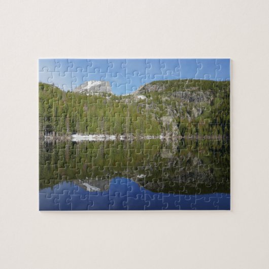 Bear Lake Spiegelung I Puzzle (Horizontal)