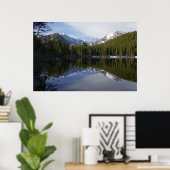 Bear Lake Spiegelung II Poster (Heimbüro)