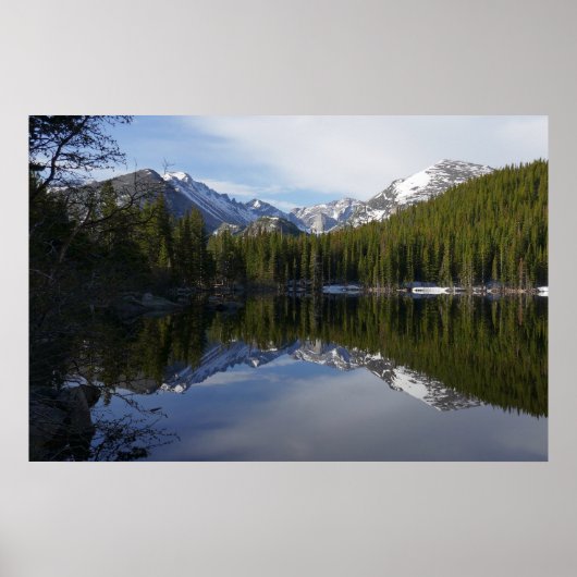 Bear Lake Spiegelung II Poster (Vorne)