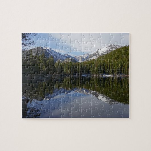 Bear Lake Spiegelung II Puzzle (Horizontal)
