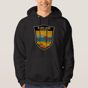 Bear Lake Staat Park Utah Vintag Hoodie