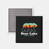 Bear Lake State Park Camping Utah Wandern Magnet (Vorderseite/Rückseite)