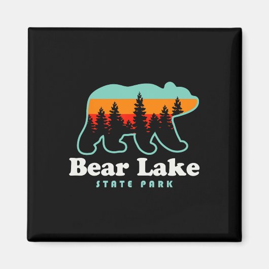 Bear Lake State Park Camping Utah Wandern Magnet (Vorne)