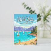 Bear Lake State Park USA Postkarte (Stehend Vorderseite)
