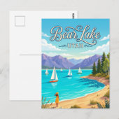 Bear Lake State Park USA Postkarte (Vorne/Hinten)