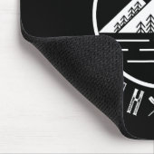 Bear Lake Utah Idaho Camping Bootfahren Mousepad (Ecke)