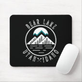 Bear Lake Utah Idaho Camping Bootfahren Mousepad (Mit Mouse)