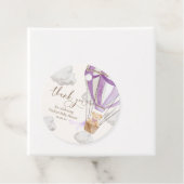 Bear Lilac Bearly Wait Teddy Bear Lilac Dankeschön Geschenkanhänger (Beispiel)