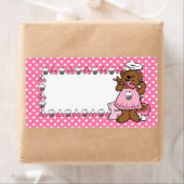 Bear Little Baker Label (Insitu)