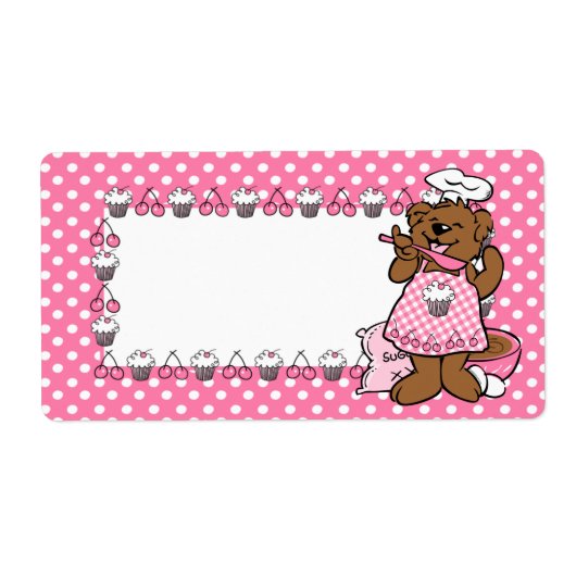 Bear Little Baker Label (Vorne)