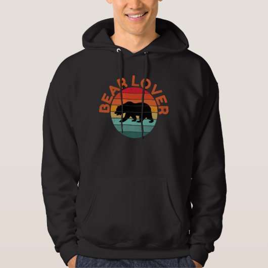 BEAR LOVER HOODIE (Vorderseite)
