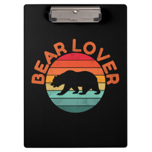 BEAR LOVER KLEMMBRETT