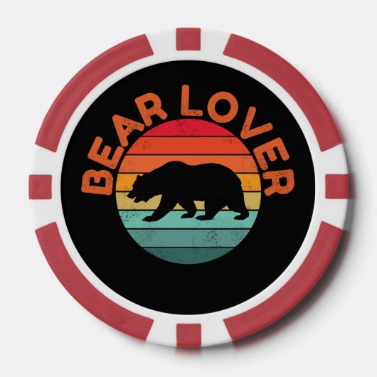 BEAR LOVER POKERCHIPS (Vorderseite)