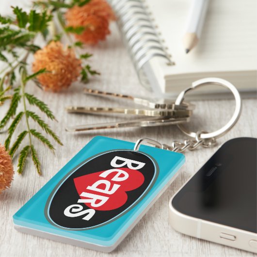 Bear Lover Schlüsselanhänger (Vorderseite rechts)