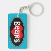 Bear Lover Schlüsselanhänger (Rückseite)
